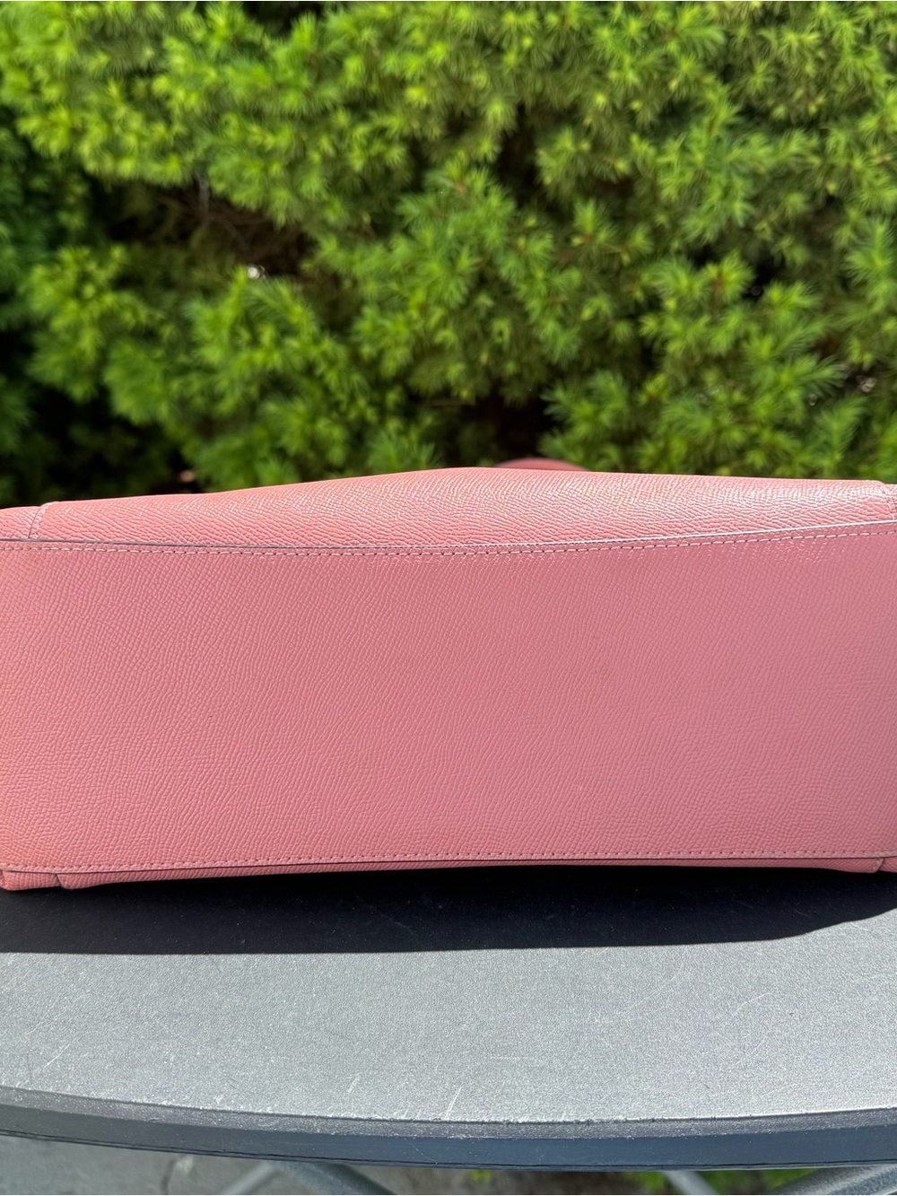 COACH Ava Pink Leather Tote Bag with Gold Hardware - Picture 11 of 11